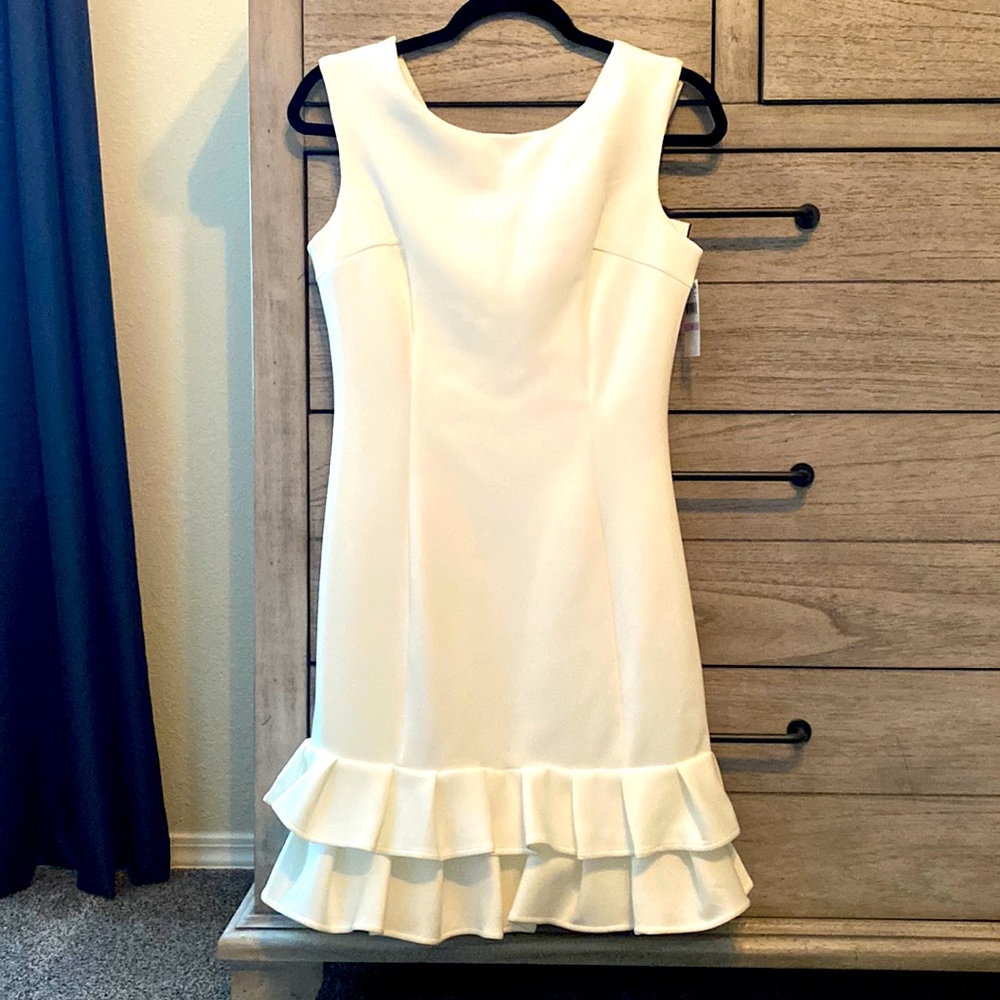 Donna Rico White Formal Dress NEW with tags! Size 6